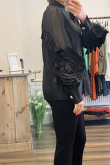 Rose Sheer Shirt