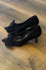 Velvet Bow Shoe