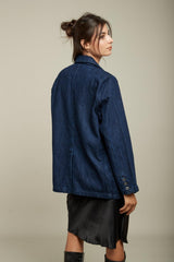 Toxik 3 Denim Jean Blazer