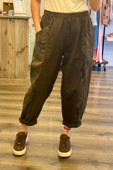 Camo Print Ballon Leg Trousers