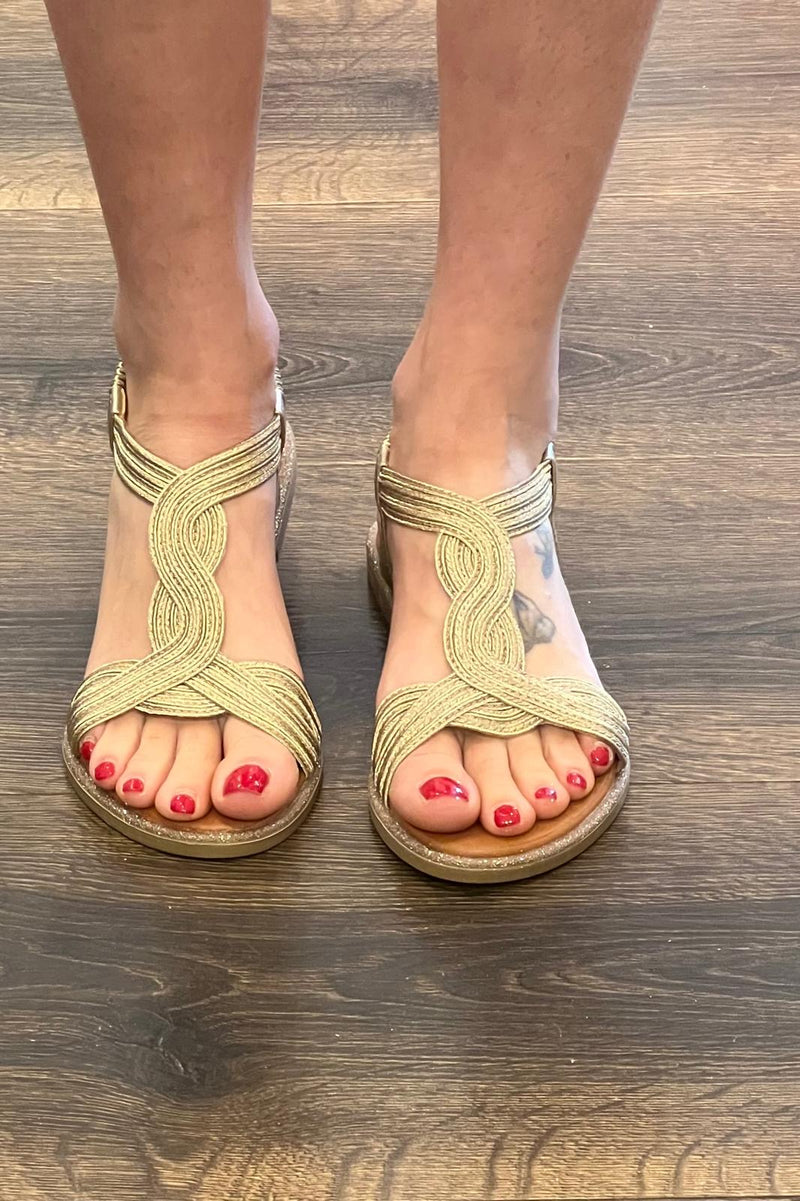 Woven Flat Sandal