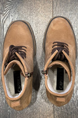 Caprice Suede Platform Ankle Boot