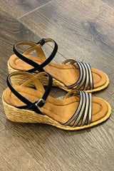 Caprice Raffia Sandal