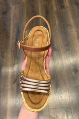 Caprice Raffia Sandal