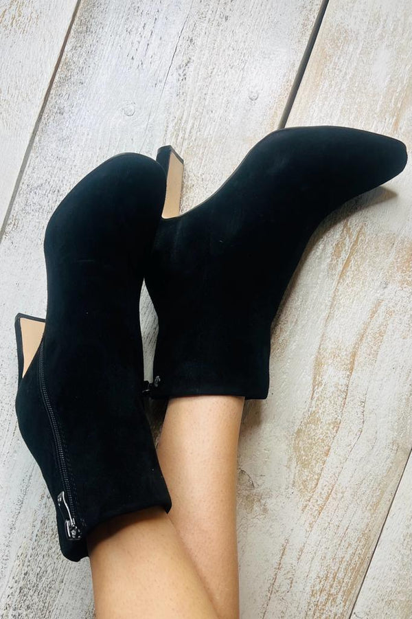 Caprice Suede Ankle Boot