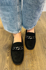 Crystal Chain Loafer