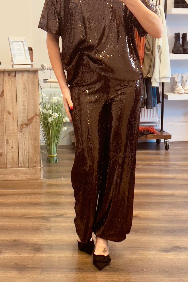 Sequin Trousers