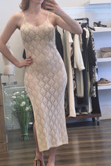 Crochet Strappy Dress