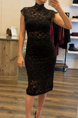 Velvet Lace Dress