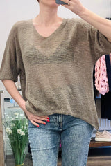 Sheer Knit Top