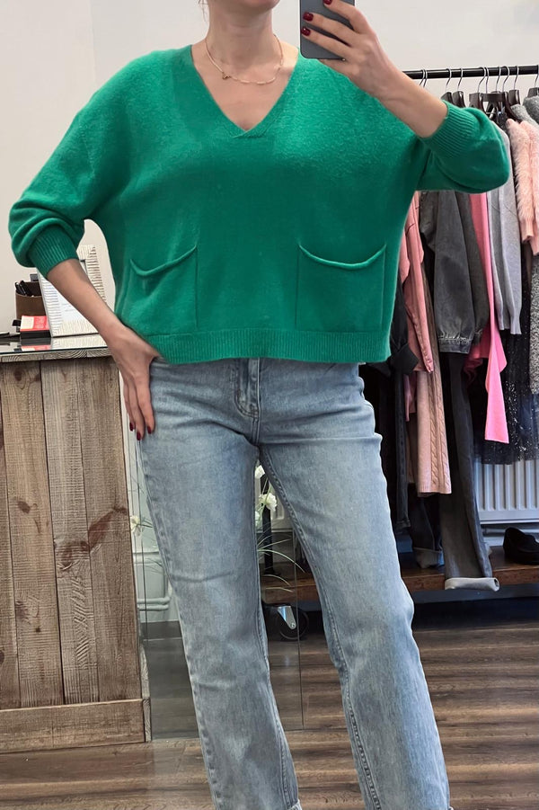 Front Pocket Knit Jumper