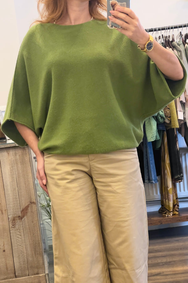 Boat Neck Soft Knit