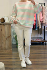Stripe Sweatshirt