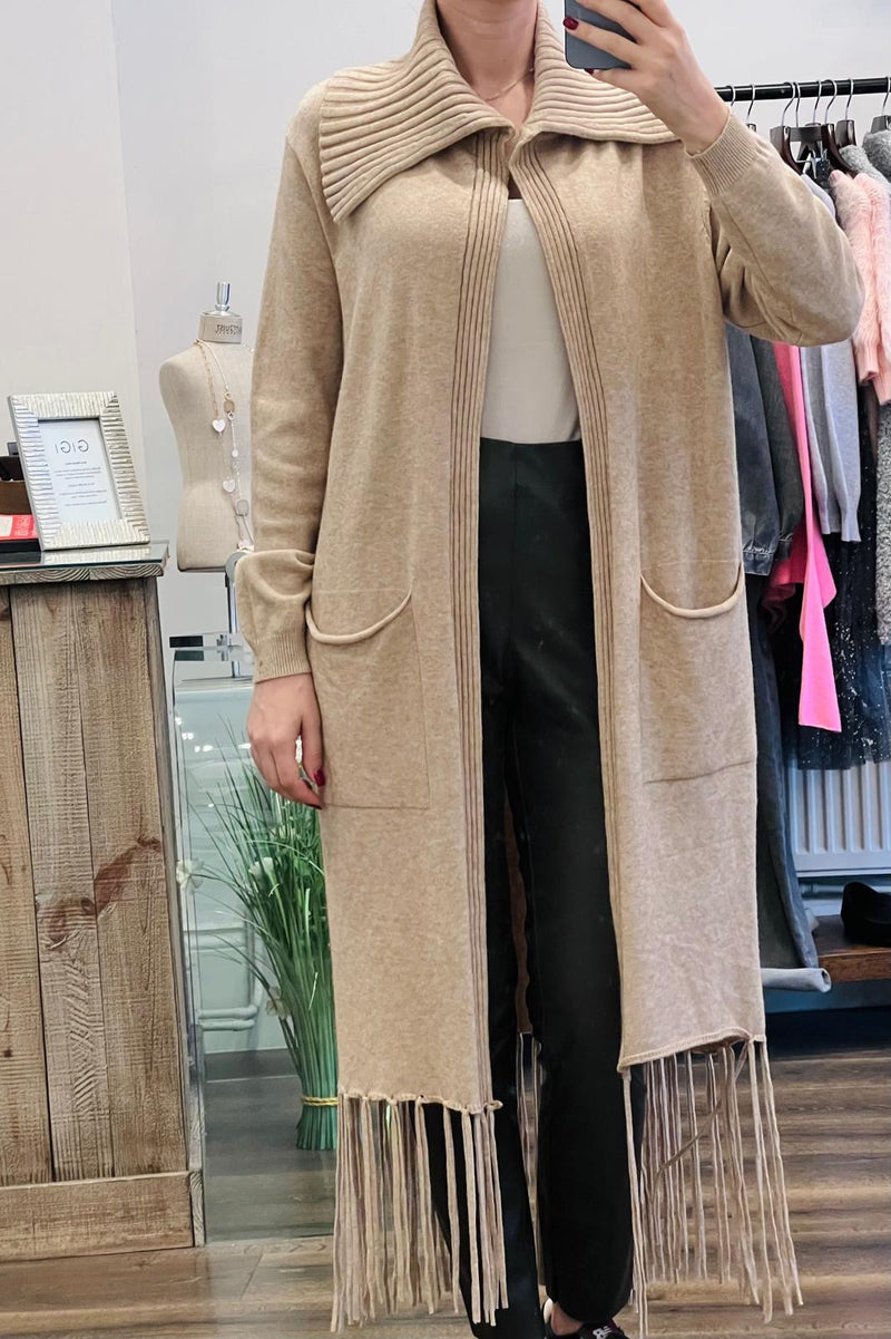 Longline Fringe Cardy