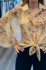 Floral Tye Shirt