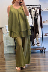 Co-Ord Cami Trousers Set