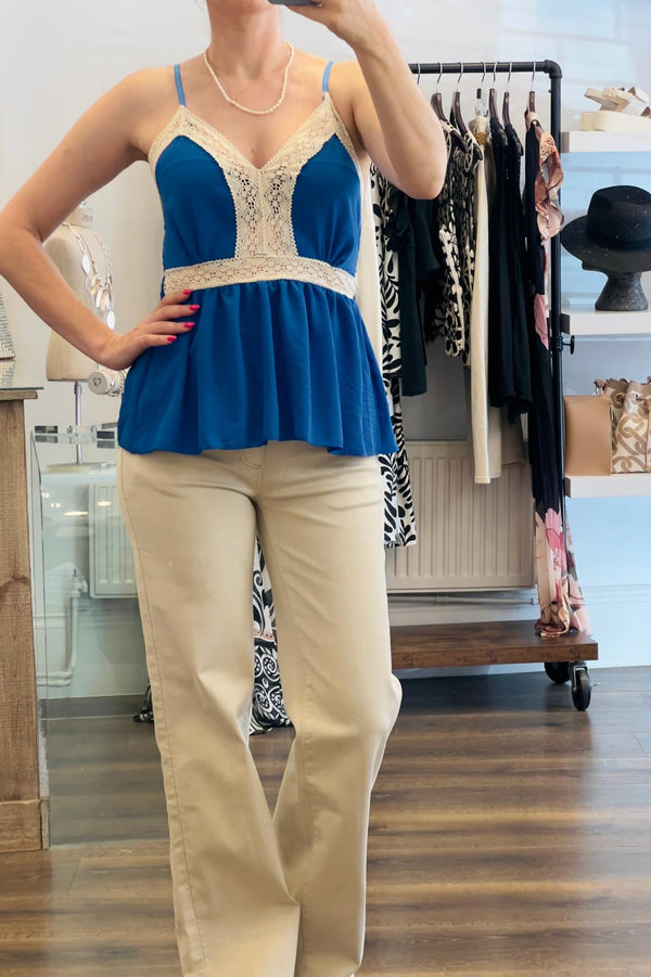 Strappy Crochet Top