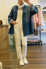 Denim Kimono Jacket