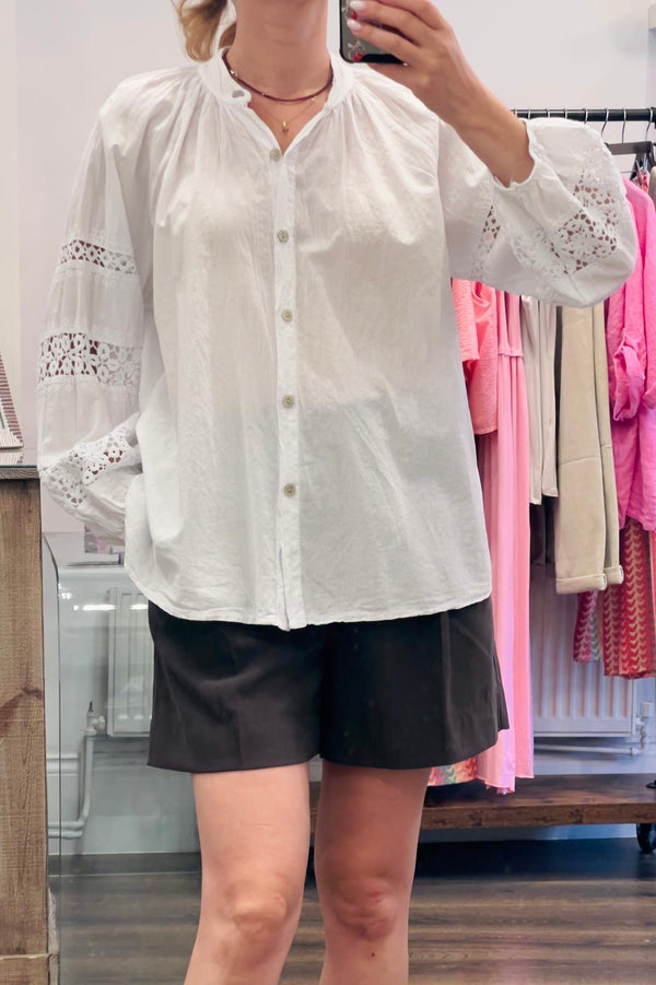 Crochet Cotton Shirt