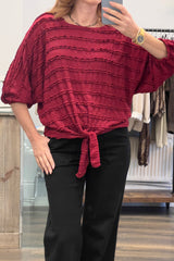 Lace Ruffle Top