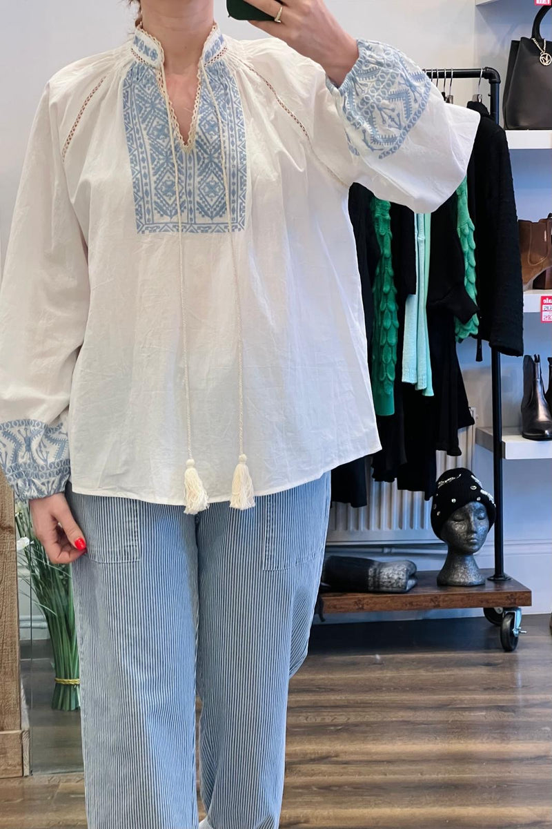 Embroidery Blouse Shirt