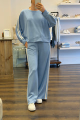 Wide Leg Loungewear Set