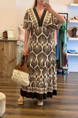 Print Maxi Dress