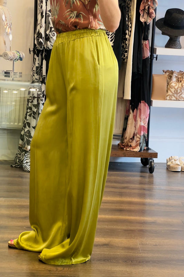 Satin Seam Trousers