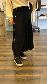 Knitted Pleated Skirt