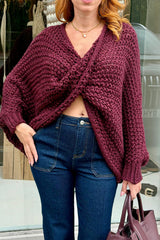 Crossover Chunky Knit