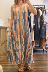 Lurex Maxi Dress