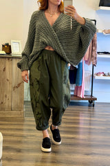 Crossover Chunky Knit