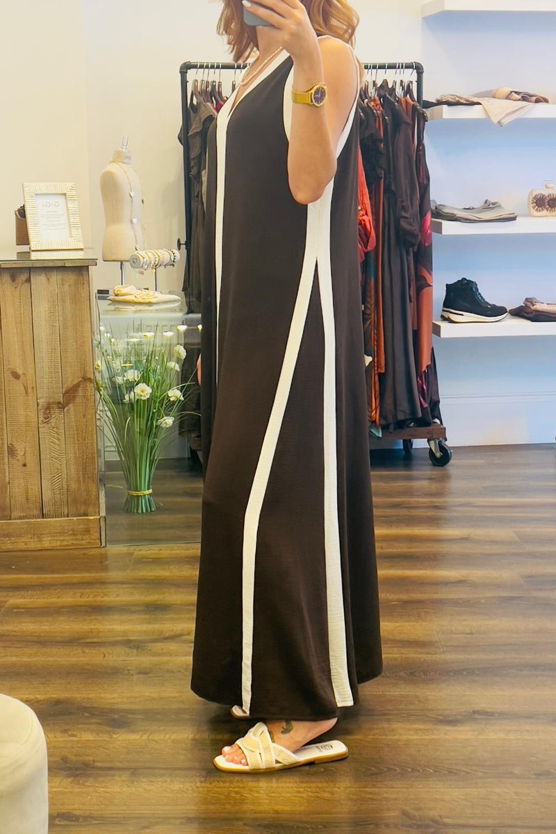 Panel Maxi Dress