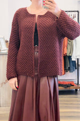 Open Front Knit Jacket