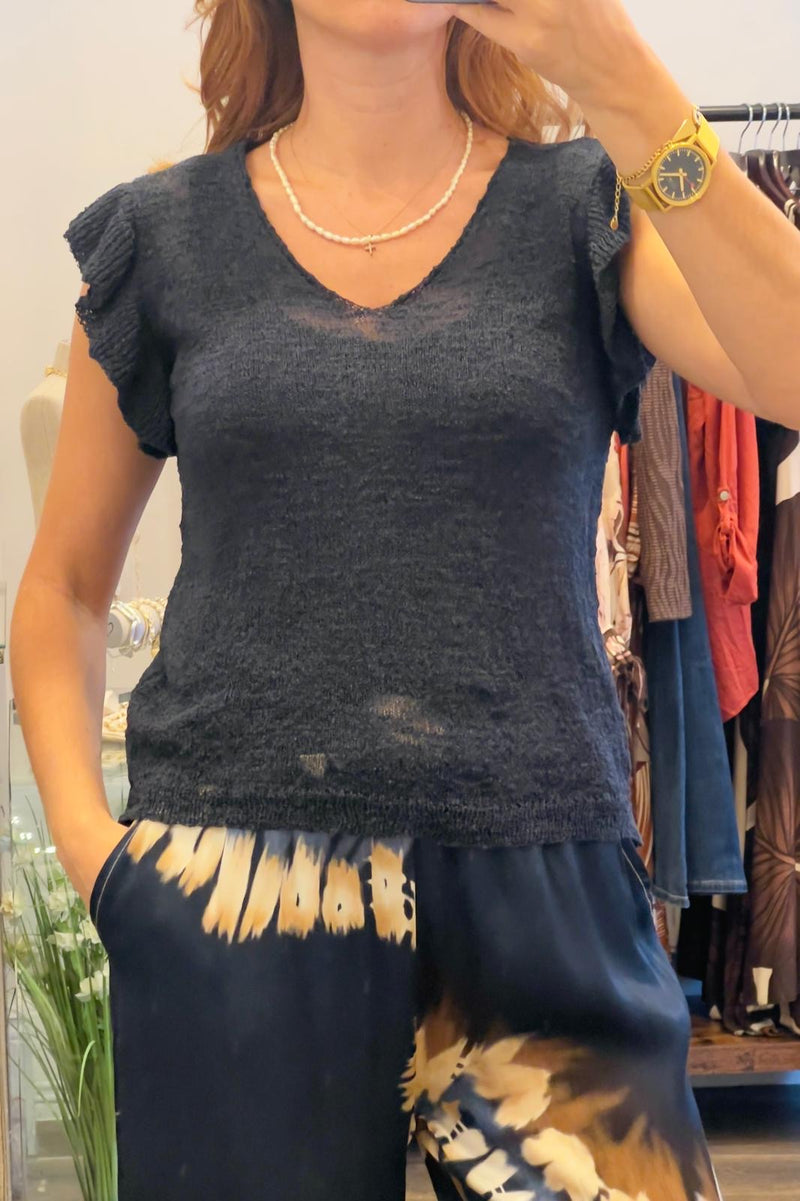Fine Knit  Top