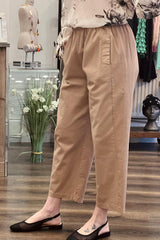 Cropped Pocket Trousers