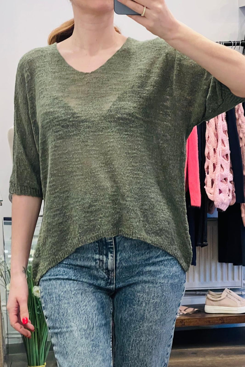 Sheer Knit Top