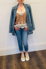 Toxik 3 Denim Jean Blazer