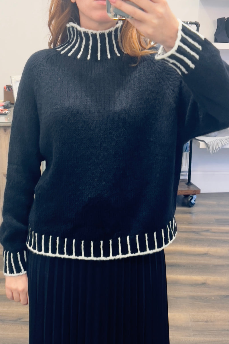 Trim Knit Jumper