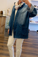 Denim Kimono Jacket