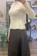 Peplum Style Knit