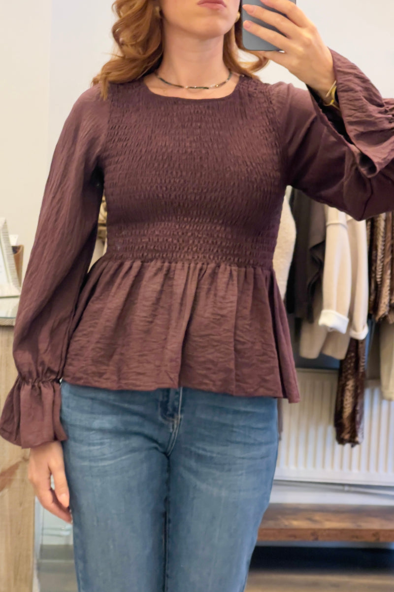Shirred Top