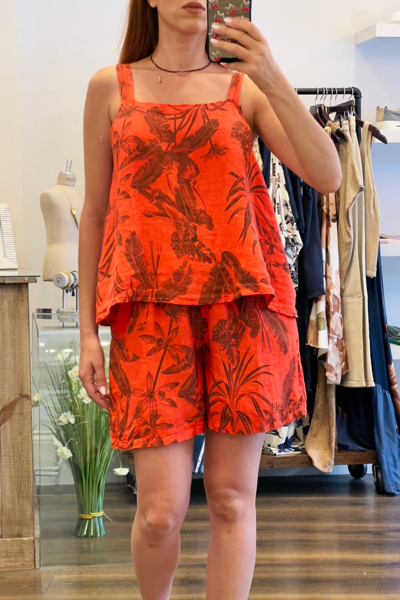 Co-ord Linen Short Set