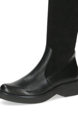 Caprice Leather Stretch Knee Boots