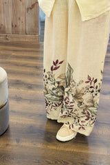 Linen Wide Leg Co-Ord
