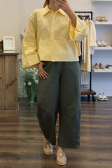 Boxy Cotton Shirt