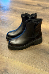 Caprice Leather Ankle Boots