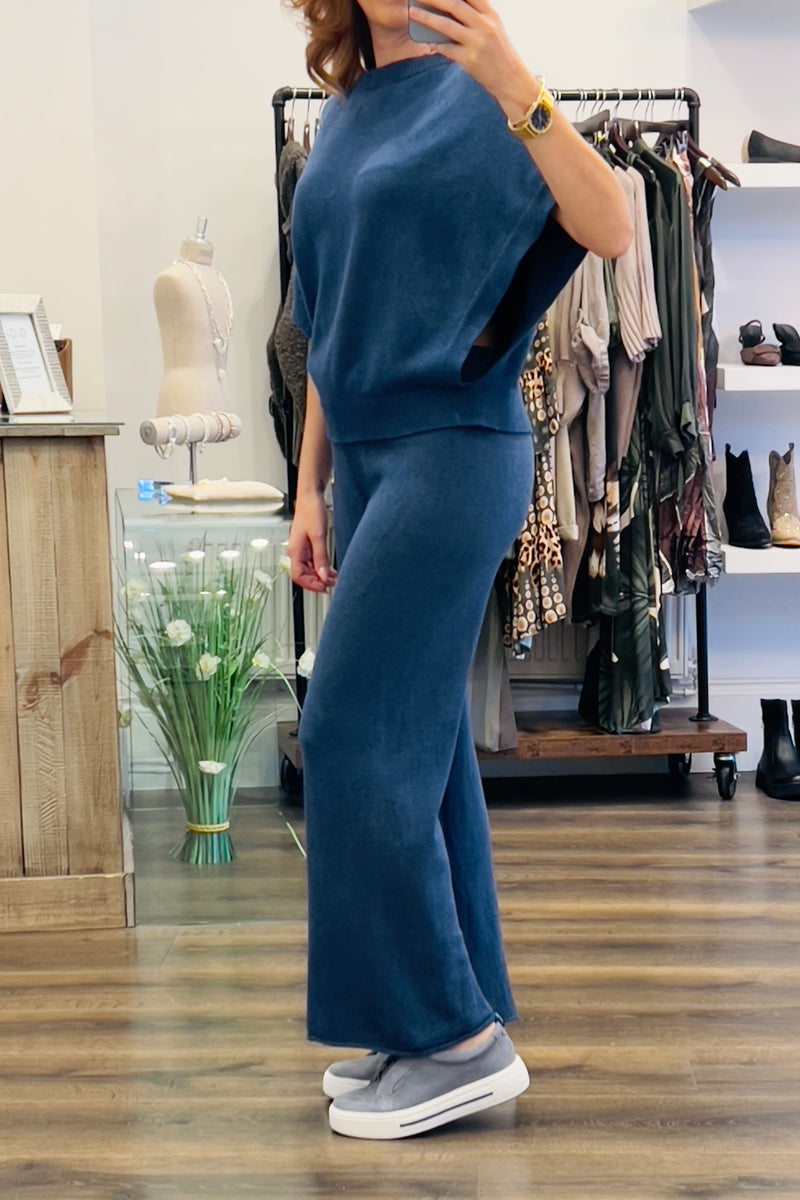 Round Neck Loungewear Set