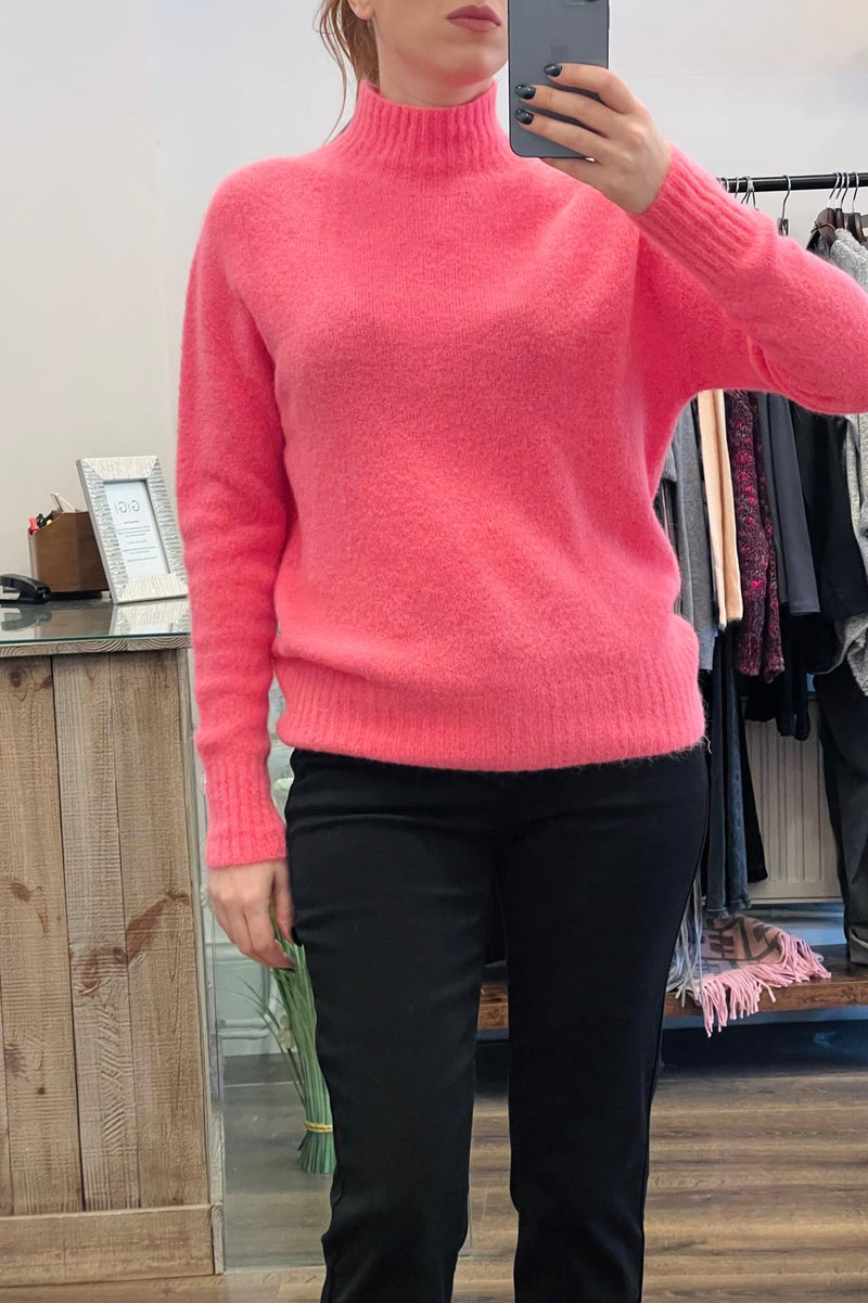 High Neck Knit