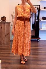 Tie Front Midi Dress